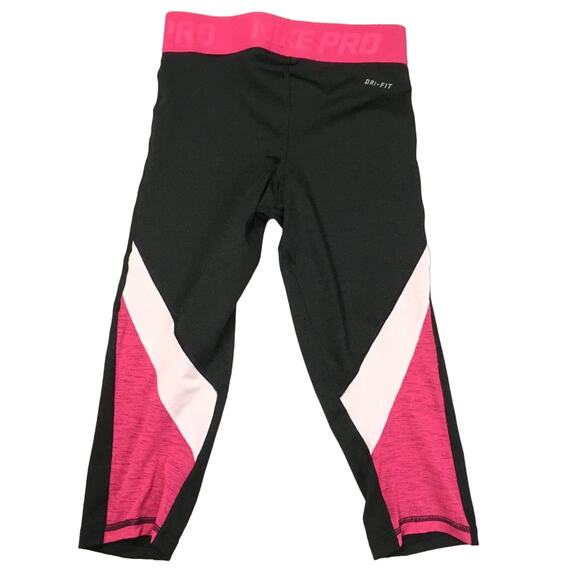 Nike Pro Leggings HyperCool Flash Capri Activewear Pants Running XS Women's - Picture 10 of 11